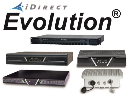 iDirects Evolutin routers unterstützen DVB-S2...