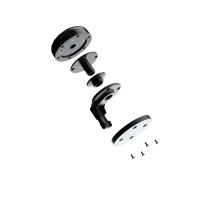 Poynting GSM-Antenne KFZ/GPS/WIFI 6dbi Antenna 2x LTE/1x DB WIFI 1x GPS 2m SMA-M Kabel "Schwarz" PUCK-5