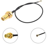 SMA F to IPEX MHF4 RE0.81 Plugcable - 25cm