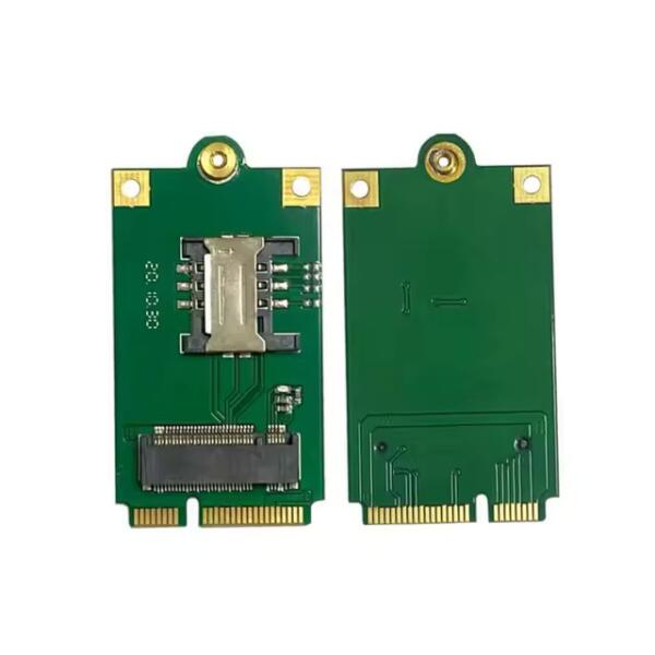 4G/5G M.2 zu PCIe Adapter NGFF zu Mini PCI-E Adapterplatine mit SIM-Kartensteckplatz